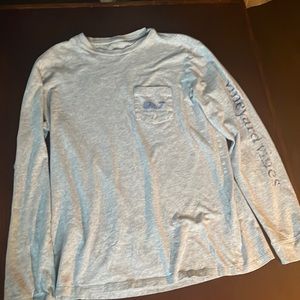 Small Men’s Grey Vineyard Vines, Long Sleeve Tee